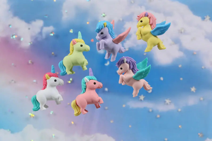 Unicorn & Pegasus Erasers