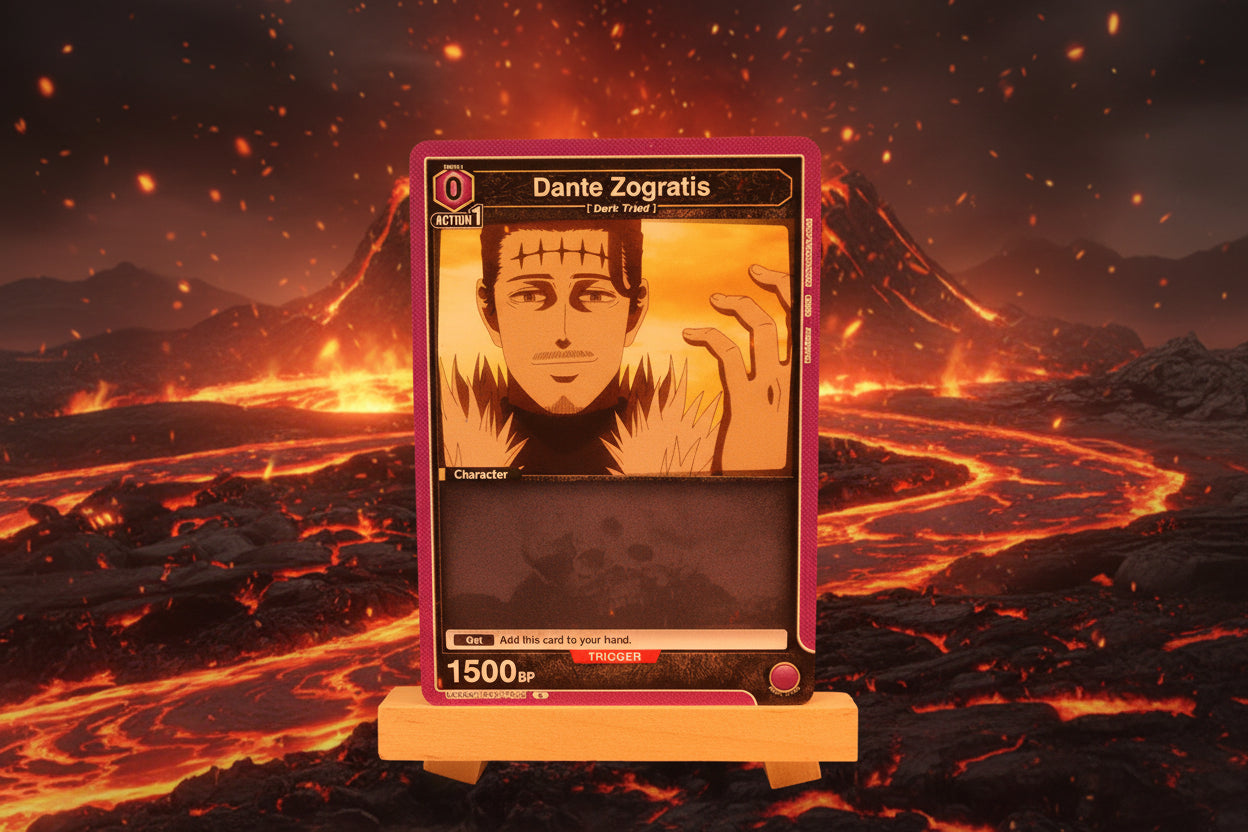 [Black Clover] Dante Zogratis (Dark Triad) Non-Holo
